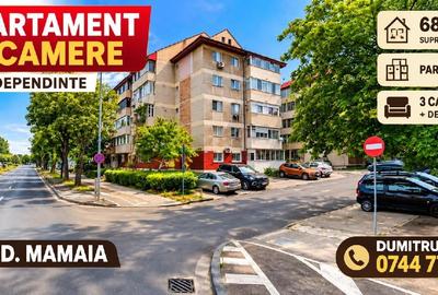 Apartament cu 3 camere în Tomis Nord