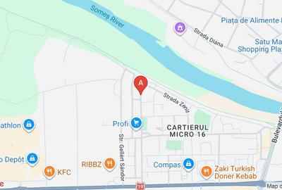 Apartament cu 2 camere semidecomandat în Micro 16