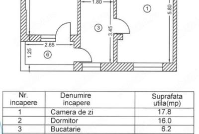Apartament cu 2 camere decomandat în Theodor Pallady - 1