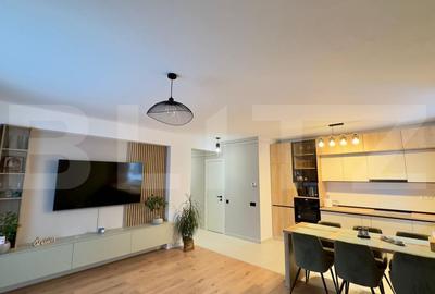 Apartament cu 3 camere decomandat, mobilat în Tractorul - 2