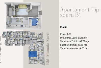 Garsonieră decomandată în Exterior Sud - 6