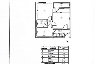 Apartament cu 2 camere semidecomandat în Drumul Taberei