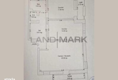 Apartament cu 3 camere decomandat în Ghiroda - 2
