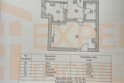 Apartament cu 2 camere decomandat în Primo - 20