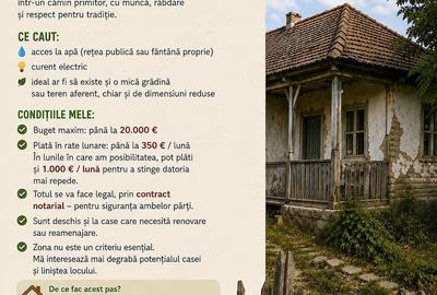 Casă cu Teren 1000 Mp în Stoicănești
