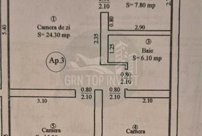 Apartament cu 3 camere în Ludoș - 12