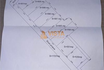 Teren de 535 mp, în Stupini