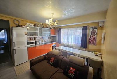 Apartament cu 3 camere semidecomandat, mobilat în Florești