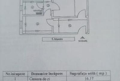 Apartament cu 2 camere circular în Drumul Taberei