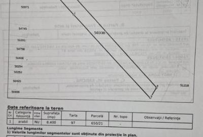 Teren agricol extravilan de 8400 mp, în Tămășeu - 5