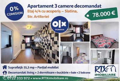 Apartament cu 3 camere decomandat în Tineretului - 18