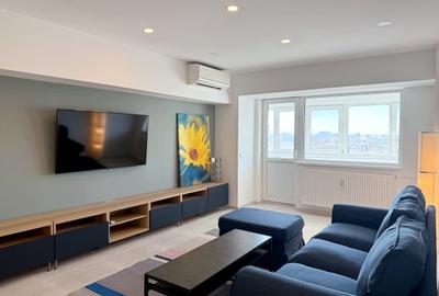 Apartament cu 3 camere semidecomandat, mobilat în 1 Mai