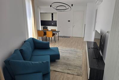 Apartament cu 2 camere semidecomandat, mobilat în Herăstrău