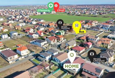 Duplex cu 4 camere cu Canalizare în Dumbrăvița - 28