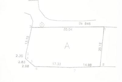 Teren de 684 mp, în Periș - 1