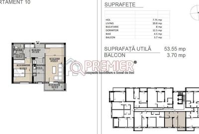 Apartament cu 2 camere în Berceni