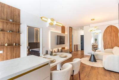 Apartament cu 2 camere semidecomandat, mobilat în Florești