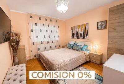 Apartament cu 3 camere decomandat, mobilat în Aradului
