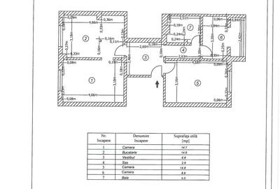 Apartament cu 3 camere decomandat în Lacul Tei - 14