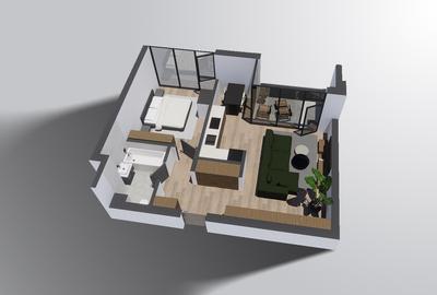 Apartament cu 2 camere decomandat în Central - 2