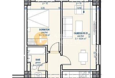 Apartament cu 2 camere decomandat în Moara de Vânt