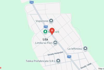 Casă individuală cu 3 camere cu Teren 8900 Mp în Lița