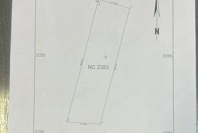 Teren de 1716 mp, în Central