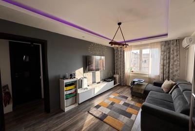 Apartament cu 3 camere semidecomandat, mobilat în Gorjului