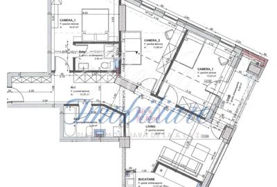 Apartament cu 4 camere în Mărăști