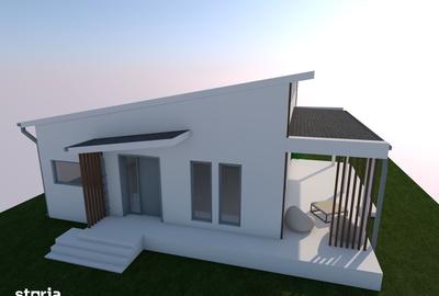 Casă cu 3 camere cu Teren 380 Mp în Cârcea