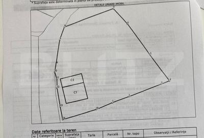 Casă individuală cu 1 camere cu Teren 1000 Mp în Nord-Vest