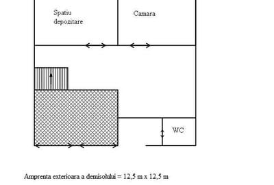 Casă cu 3 camere cu Teren 2500 Mp în Sălătrucu - 13