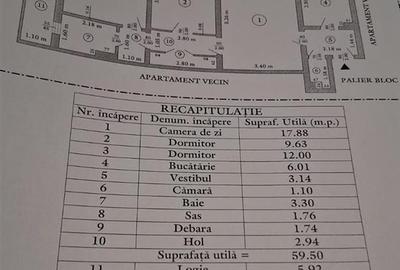 Apartament cu 3 camere semidecomandat, mobilat în Titan - 4