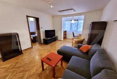 Apartament cu 2 camere semidecomandat, mobilat în Complex Studențesc