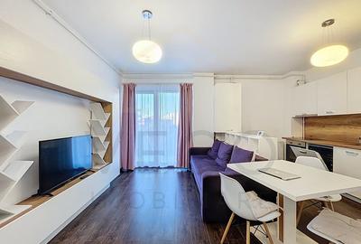 Apartament cu 2 camere semidecomandat, mobilat în Între Lacuri