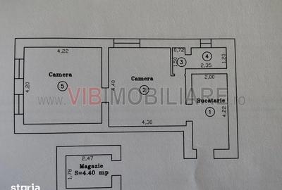 Apartament cu 2 camere în Mehala - 1