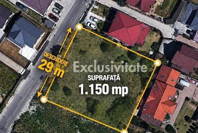 Teren de 1150 mp, în Găvana