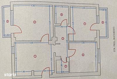 Apartament cu 3 camere în Mircea-Vodă - 6