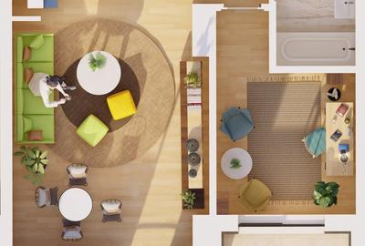 Apartament cu 2 camere în Energia