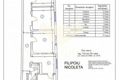 Apartament cu 3 camere decomandat, mobilat în Cotroceni - 24