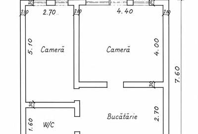 Spațiu comercial, de 61 mp, în Odobescu - 15