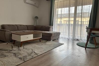 Apartament cu 2 camere semidecomandat, mobilat în Giroc
