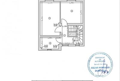 Duplex cu 5 camere cu Canalizare în Pipera - 14