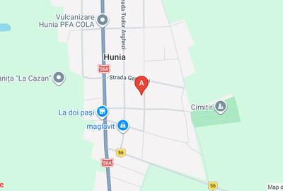 Casă individuală cu 4 camere în Hunia