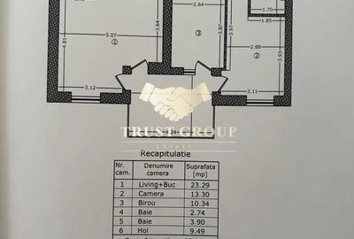 Apartament cu 3 camere decomandat în Domenii - 5