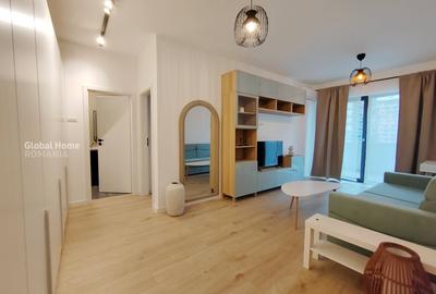 Apartament cu 2 camere semidecomandat, mobilat în Tineretului