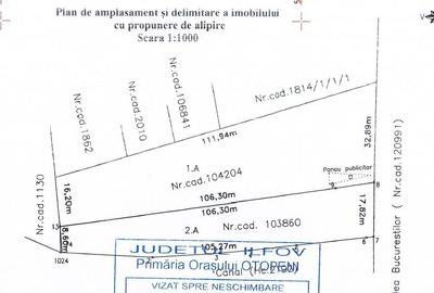 Teren de 4212 mp, în Central - 2