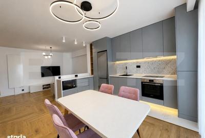Apartament cu 2 camere semidecomandat în Central