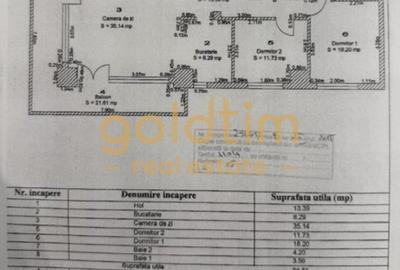 Apartament cu 3 camere semidecomandat, mobilat în Pipera - 2