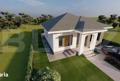 Casă cu 4 camere cu Teren 300 Mp în Malu Mare